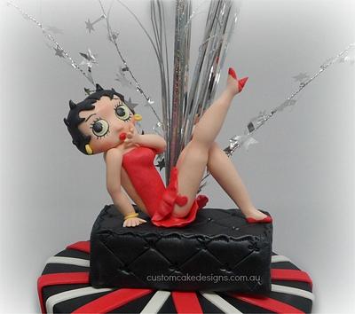 Betty Boop Cake - Cake by Custom Cake Designs