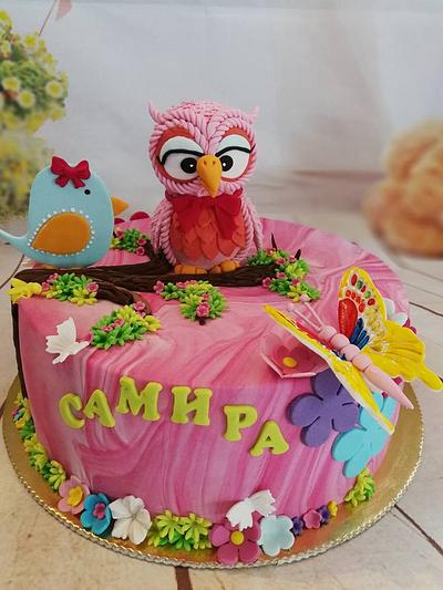 An owl - Cake by Galito