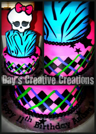 Monster High - Cake by Day