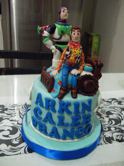 Woody and Buzz Cake - Cake by Francesca's Smiles