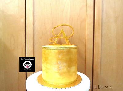 Gold! - Cake by LiLian Chong