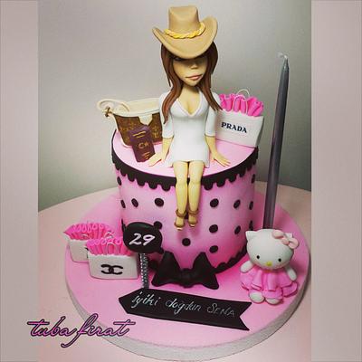 I love pink - Cake by Tuba Fırat