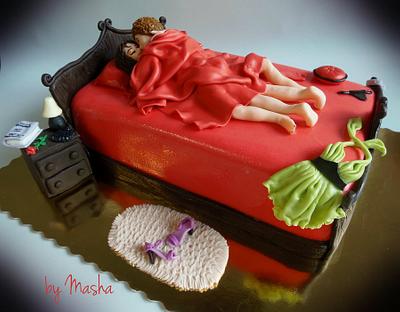 Lovers bed  - Cake by Sweet cakes by Masha