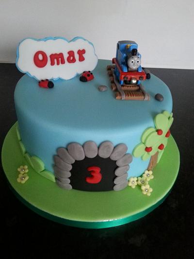 Thomas the Tank Engine - Cake by Kathy 