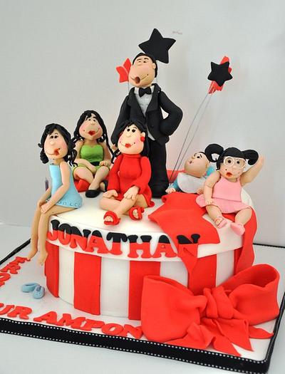 The Family that parties together... - Cake by Bobie MT