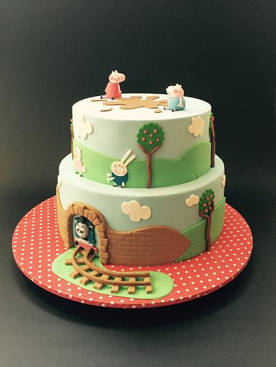 Birthday Surprise  - Cake by Jo-Anne McIntosh 