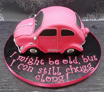VW Beetle cake - Cake by That Cake Lady