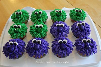 Big Nose Monster Cupcakes - Cake by Michelle