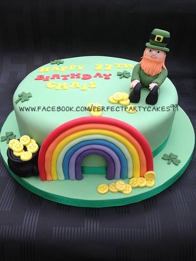 Irish theme going on here! - Cake by Perfect Party Cakes (Sharon Ward)