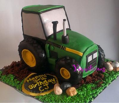 Tractor cake - Cake by Yummilicious
