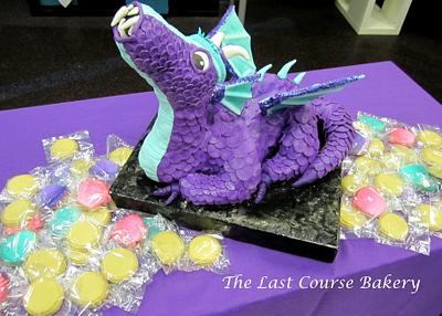 Fire Breathing Dragon - Cake by TheLastCourseBakery