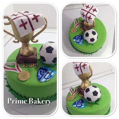 Football cake - Cake by Prime Bakery