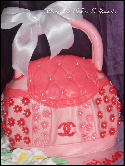 Pink Channel Bag Cake - Cake by quennie