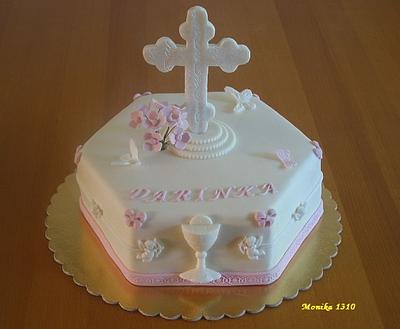 First communion  - Cake by Framona cakes ( Cakes by Monika)