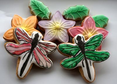 Dragonflies - Cake by Dragana