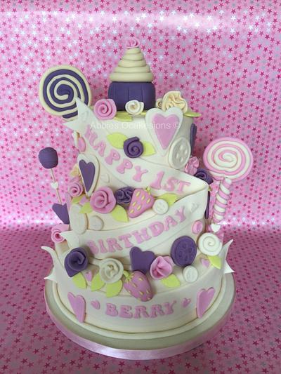 Happy 1st Birthday - Cake by Abbie Bower