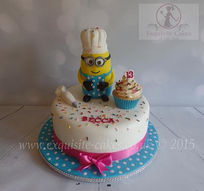 Minion Chef - Cake by Natalie Wells