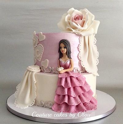 Princess cake - Cake by Couture cakes by Olga