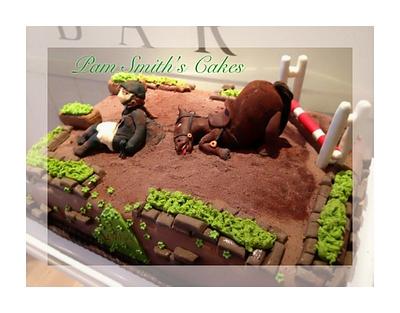 Fallen horse ...!!!! - Cake by Pam Smith's Cakes
