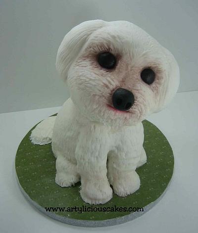 puppy - Cake by iriene wang