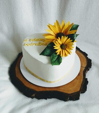 Sunflowers - Cake by Anka