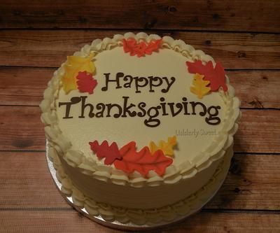 Thanksgiving Cake - Cake by Michelle