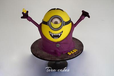 Minion dracula - Cake by Tera cakes