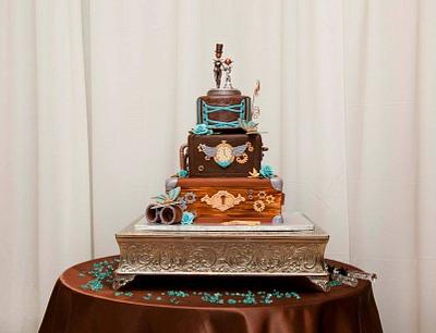 Steam Punk Wedding Cake - Cake by elaine