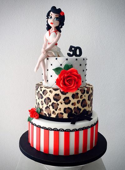 Pin-up cake - Cake by Bella's Bakery