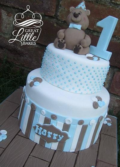 Teddy bear - Cake by Great Little Bakes