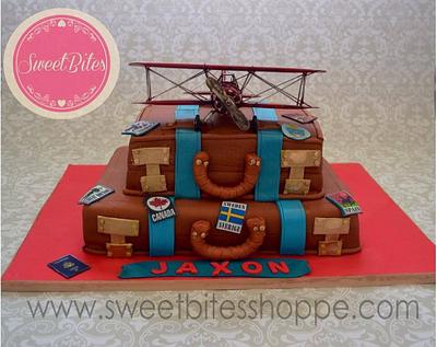 Luggage cake - Cake by Sweetbitesshoppe