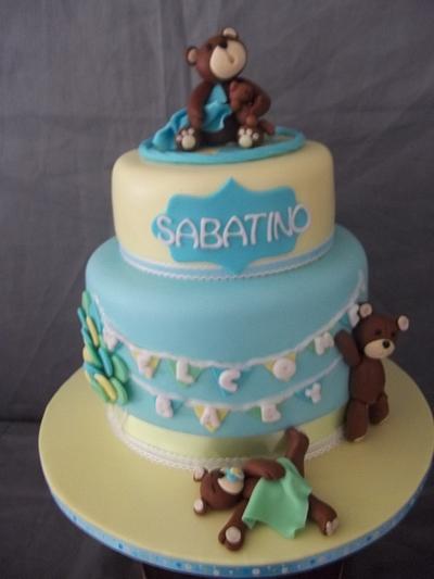 Welcome baby - Cake by Willene Clair Venter