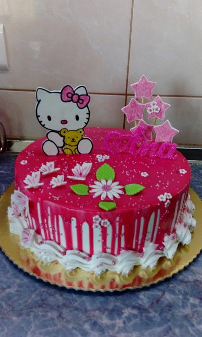 Hello Kitty - Cake by Jelacake