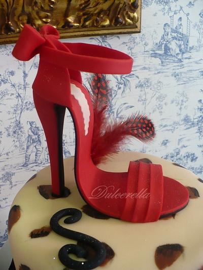 Stiletto Cake - Cake by Dulcerella Cakes