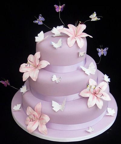 Jane Anne wedding Cake - Cake by Ceri Badham