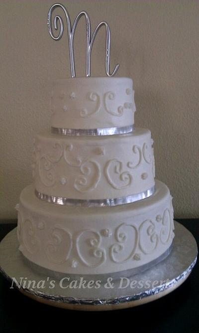 Wedding Cake - Cake by Annette Colon