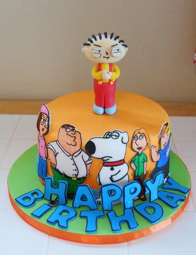 Family Guy - Cake by Pamela Sampson Cakes
