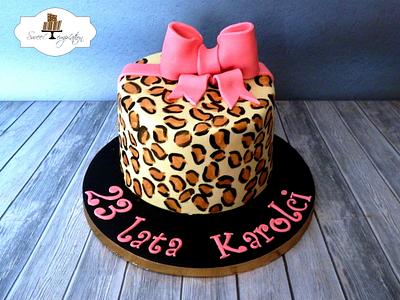 Leopard cake - Cake by Urszula Landowska