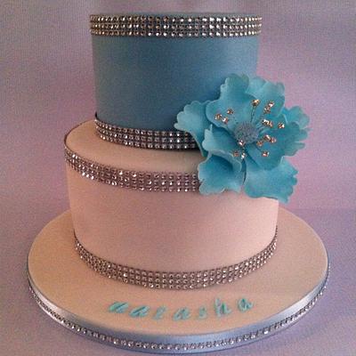 Bling Birthday cake - Cake by Amanda sargant