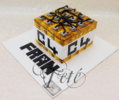 Minecraft - Cake by Teté Cakes Design