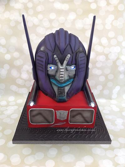 Optimus Prime - Cake by The Crafty Kitchen - Sarah Garland