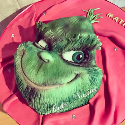 Grinch cake  - Cake by Cake Nation
