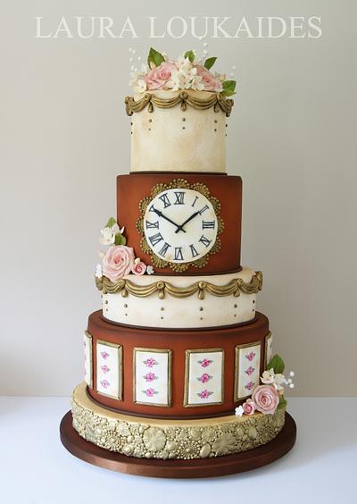 Antique Wedding Cake - Cake by Laura Loukaides