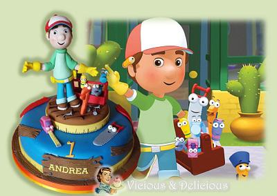 Handy Manny cake - Cake by Sara Solimes Party solutions