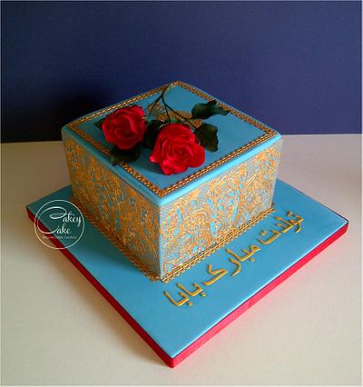 Persian Rose - Cake by CakeyCake