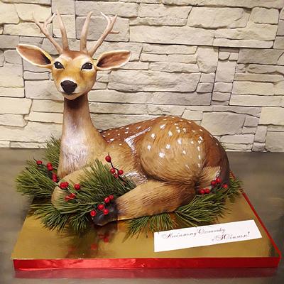 Deer cake - Cake by Victoria