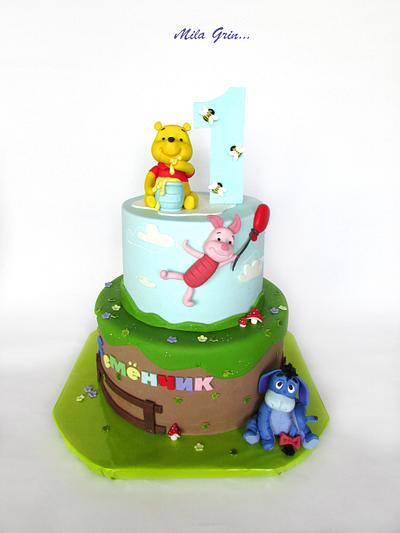 Winnie the pooh and friends  - Cake by Mila