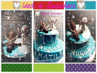 Frozen cake 2 - Cake by Idea di Zucchero - A proposito di cake design...anche senza glutine