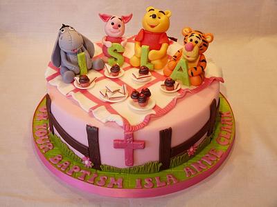WINNIE THE POOH PICNIC - Cake by Grace's Party Cakes