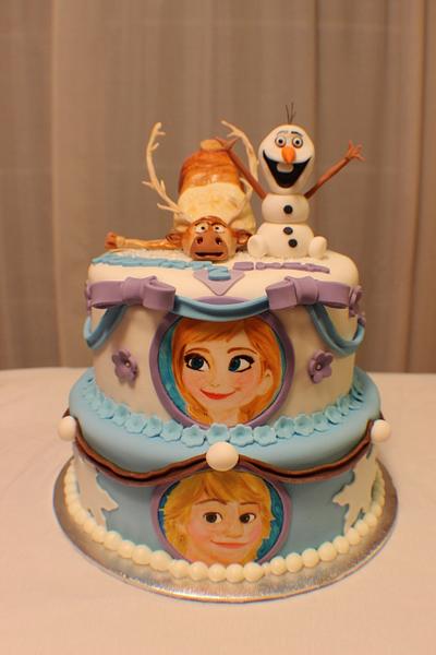Frozen - Cake by Cathy Gileza Schatz